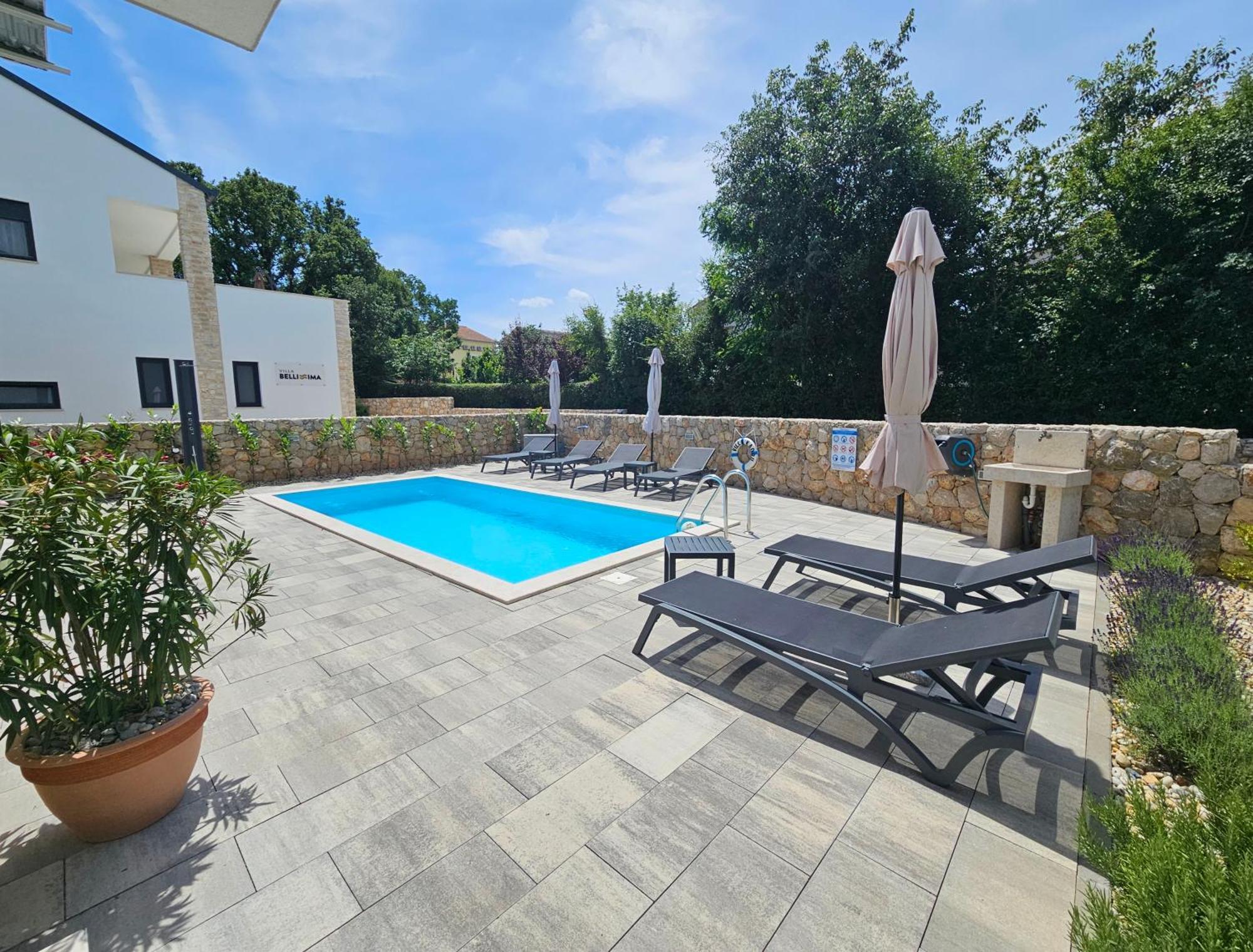 Villa Kaoru Brand New Villa With A Heated Swimming Pool Malinska Extérieur photo